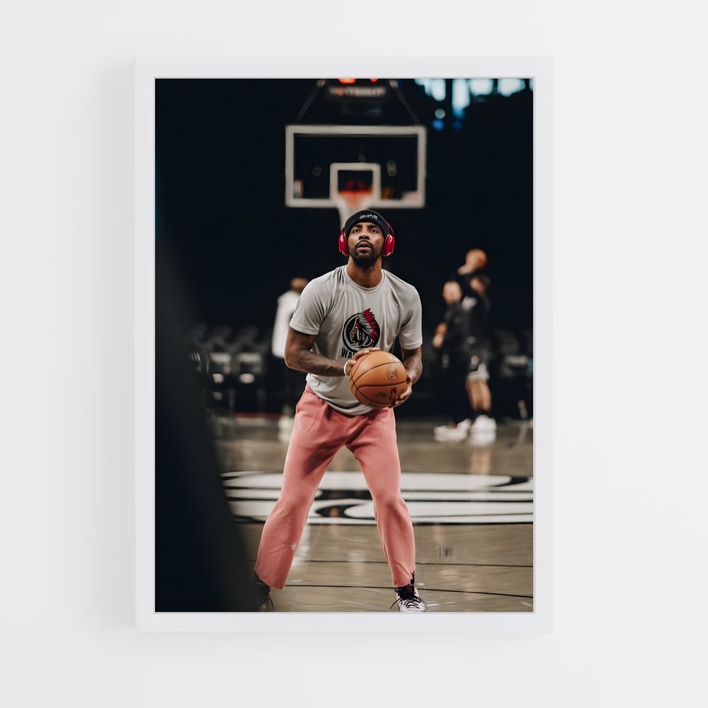 Poster Kyrie irving admiration – affiche Basketball (vue 3)